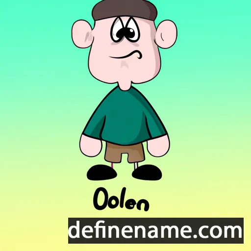 cartoon of the name Odolen