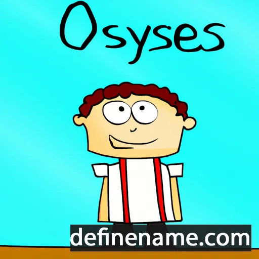 cartoon of the name Odysseas