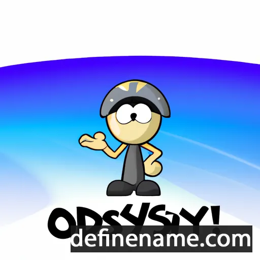 cartoon of the name Odyssey