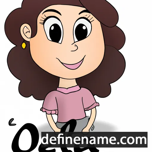 cartoon of the name Oella