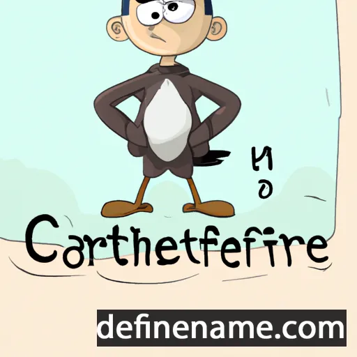 cartoon of the name Oenanthe