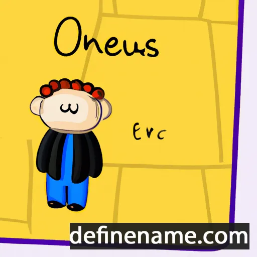 Oenus cartoon