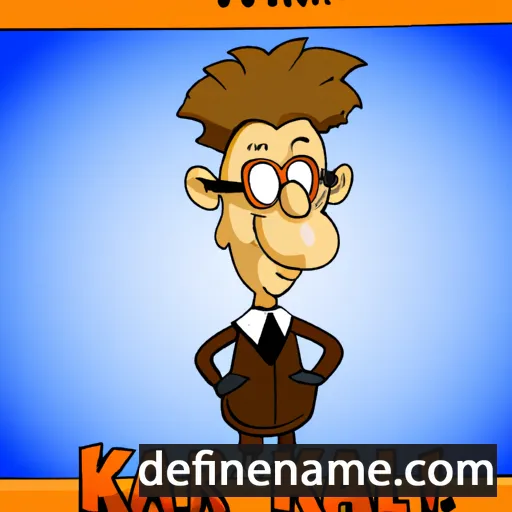 cartoon of the name Karl