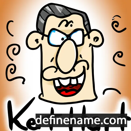 cartoon of the name Karl-Heinz