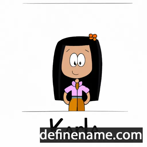 Karla cartoon