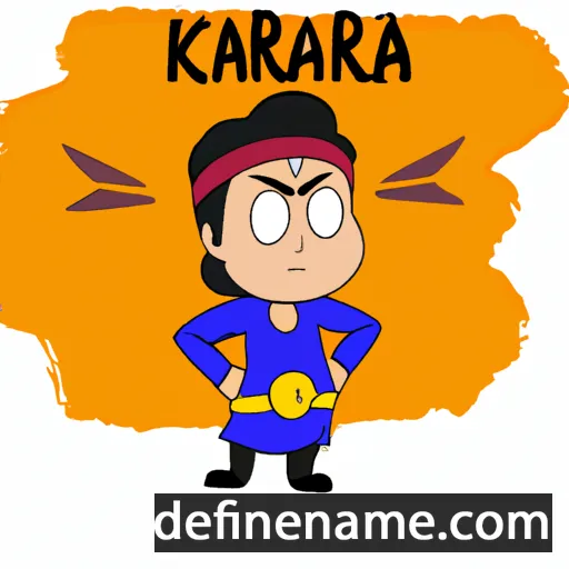 Karna cartoon