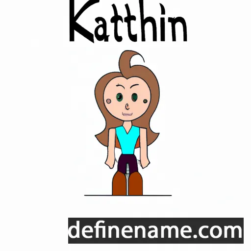 cartoon of the name Katalin