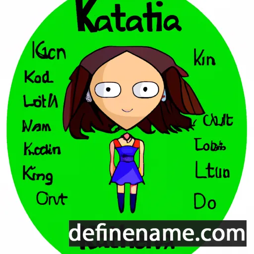 cartoon of the name Katerina