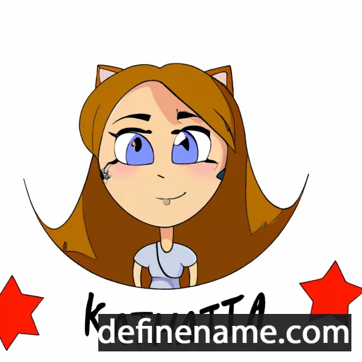 cartoon of the name Kateryna