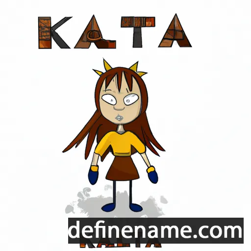 Katla cartoon