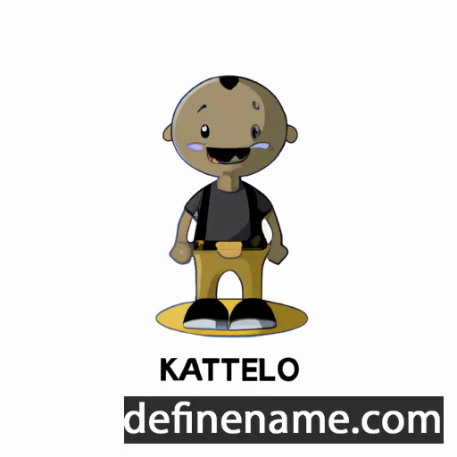 cartoon of the name Katleho