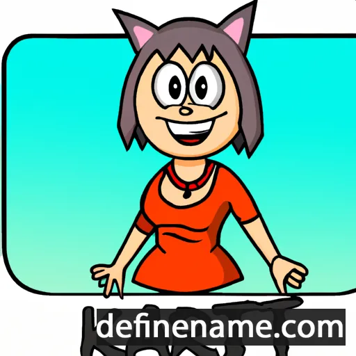 cartoon of the name Katri