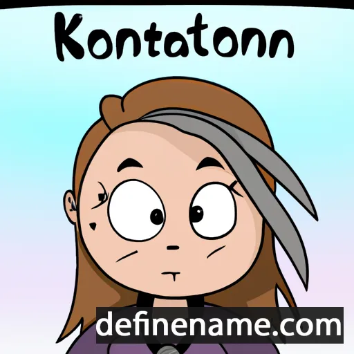 Katriona cartoon