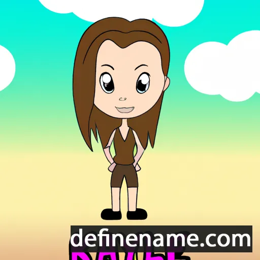 cartoon of the name Kaylee