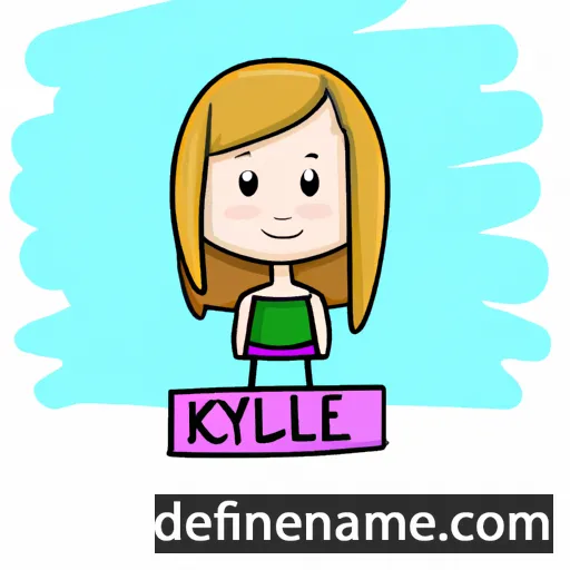 Kaylie cartoon