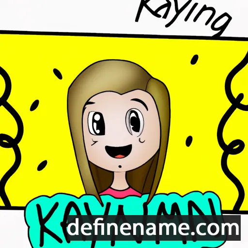 Kaylynn cartoon