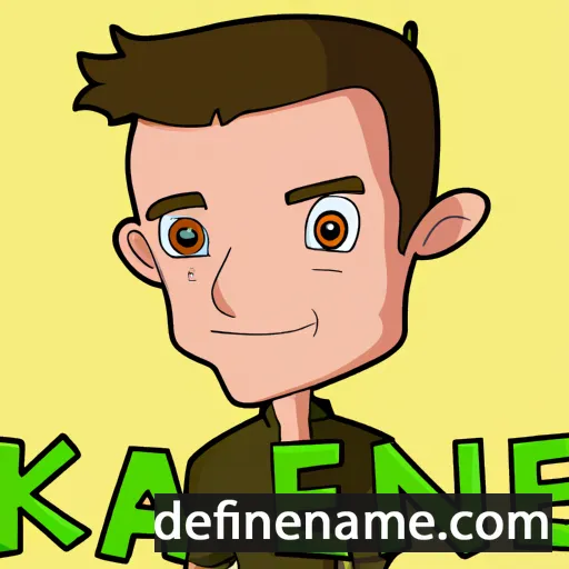 cartoon of the name Keane