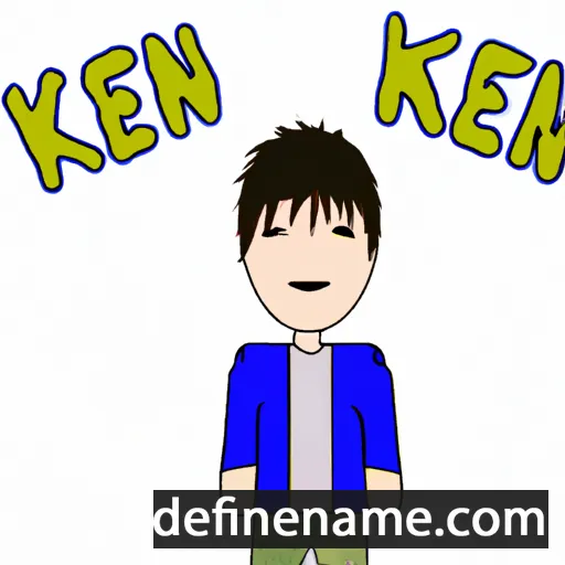 cartoon of the name Keanu