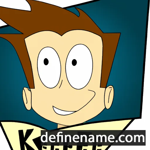 cartoon of the name Keefe