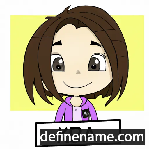 Keira cartoon