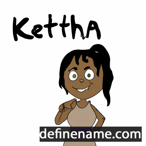 Keitha cartoon