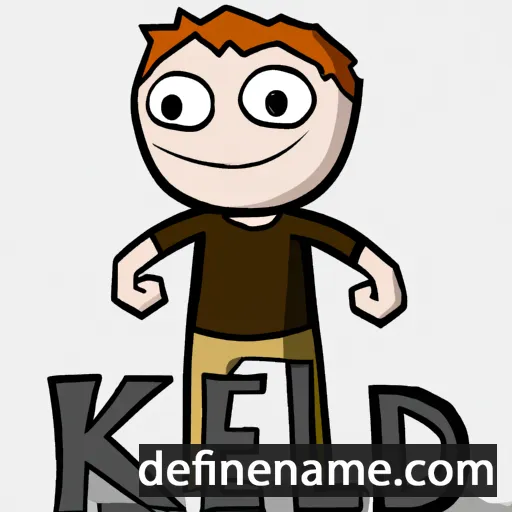 cartoon of the name Keld