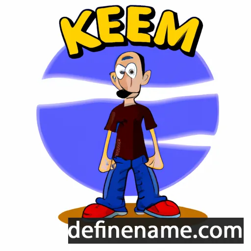 cartoon of the name Kemen