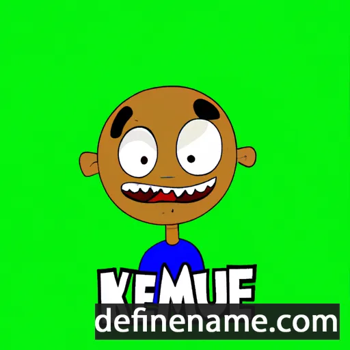 cartoon of the name Kemuel