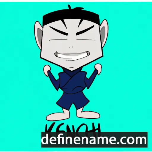 Ken'ichi cartoon