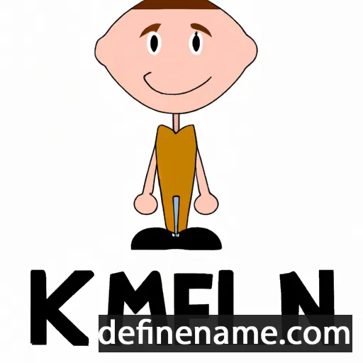 cartoon of the name Kenelm