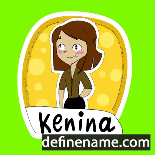 Kenina cartoon