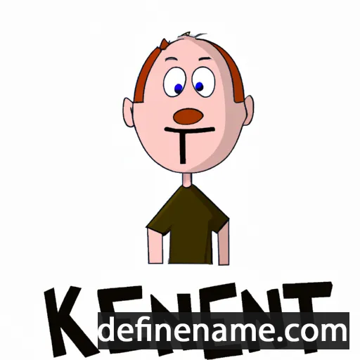 cartoon of the name Kenneth