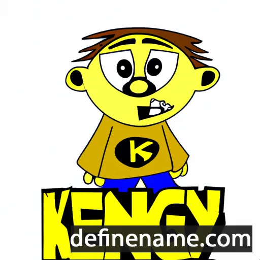 cartoon of the name Kenny