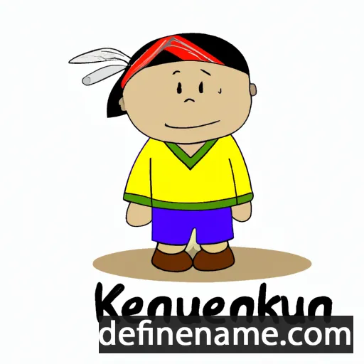 cartoon of the name Kenojuak