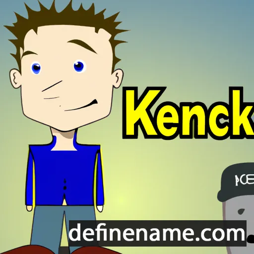 cartoon of the name Kenrick