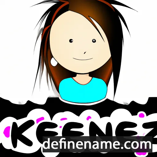 Kenzie cartoon