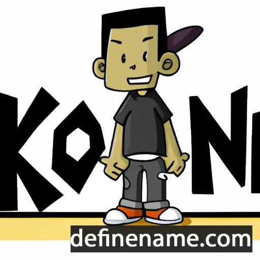 Keone cartoon