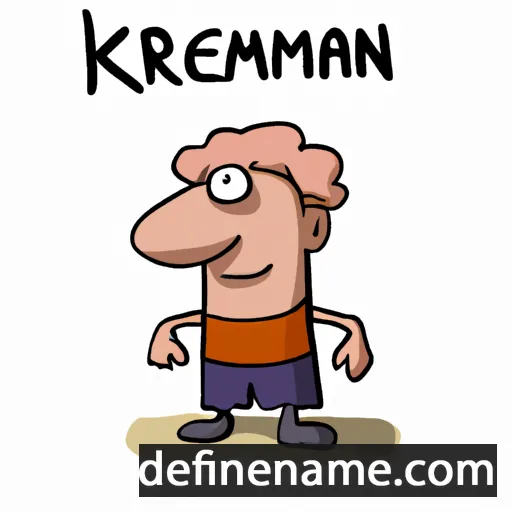 cartoon of the name Kerman