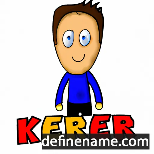 cartoon of the name Kerr