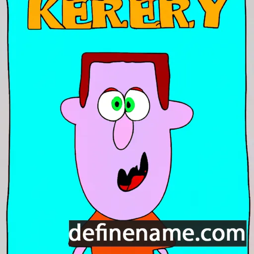 cartoon of the name Kerry