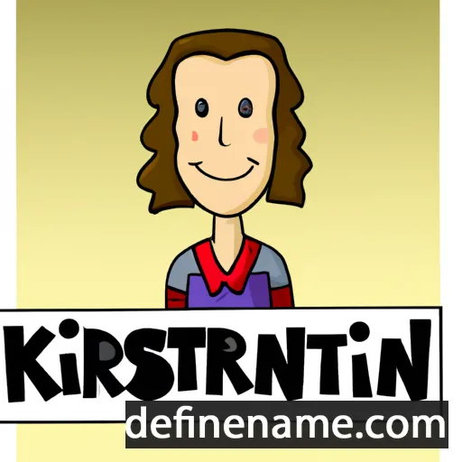 Kerstin cartoon