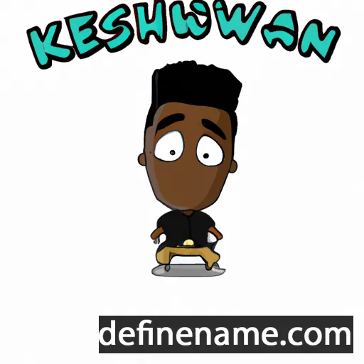 Keshawn cartoon