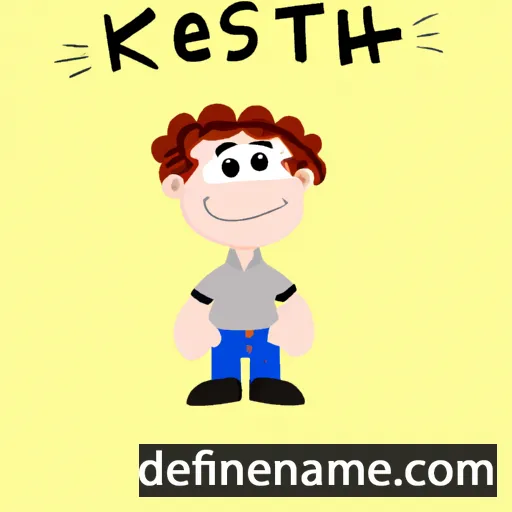 cartoon of the name Keshet