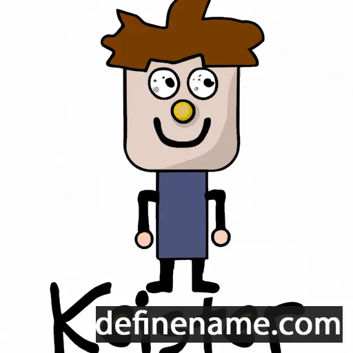 cartoon of the name Kester