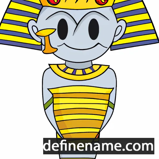 cartoon of the name Khnum