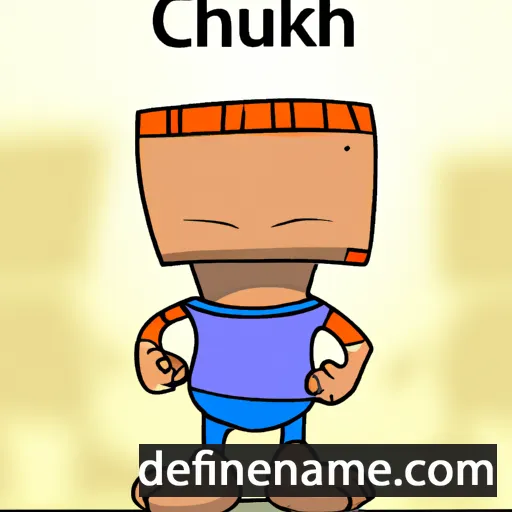 cartoon of the name Khufu