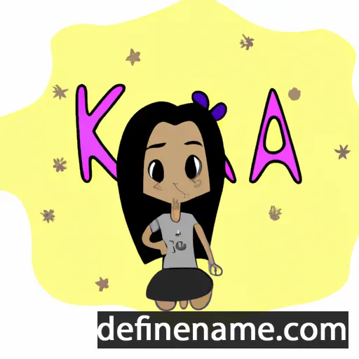 Kiara cartoon