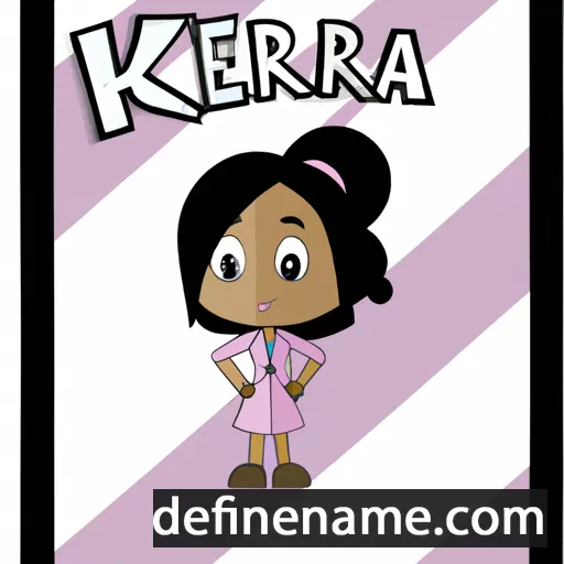 Kiera cartoon