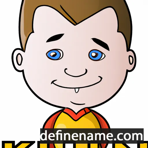 cartoon of the name Kilian