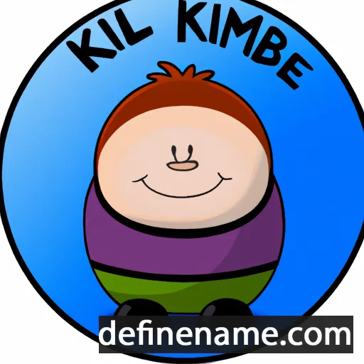 cartoon of the name Kimball